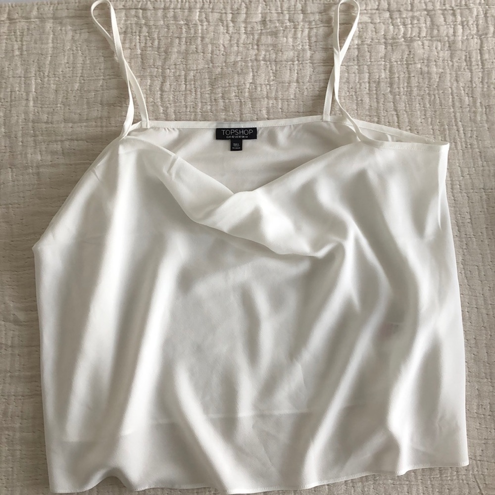 Silky top from topshop - never worn!